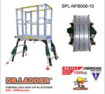 圍欄纖維工作台梯(斜撐) SPL-NFB008-